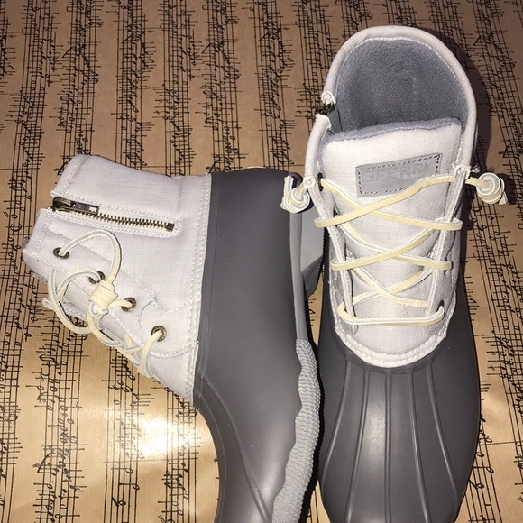 NWOB Sperry Waterproof rubber boots size 11 - Picture 4 of 5